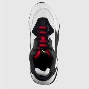 Puma Men’s Thunder Spectra Sneakers in Puma Back-High Risk Red - Size 8.5